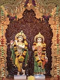 Bhagwan Shri Krishna and Shri Radhaji